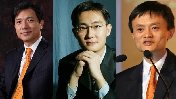 BAT包攬2014福布斯中國(guó)富豪榜前三甲：馬云成首富，李彥宏、馬化騰緊隨其后