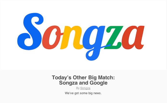 谷歌收購只有550萬活躍用戶的Songza，圖得就是這種“人味兒”？